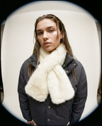 Écharpe en fourrure - La Blanche