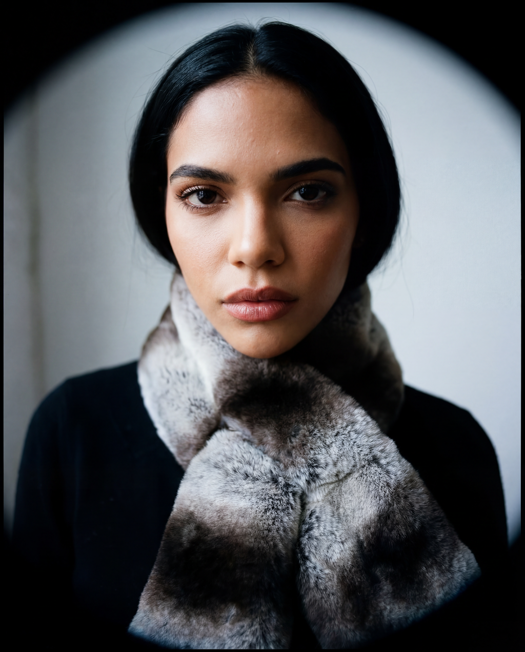 Écharpe en fourrure - La Scribe